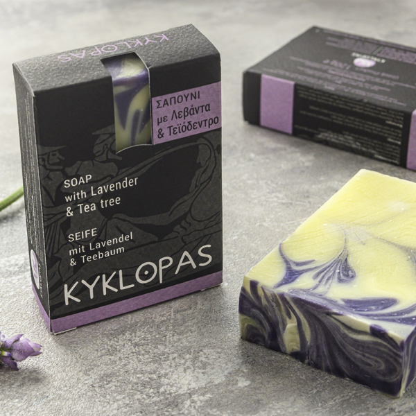 Kyklopas Seife mit Lavendel und Teebaum